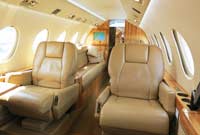 airplane-interior-upholstery Picture of airplane, corporate jet leather upholstery and interior