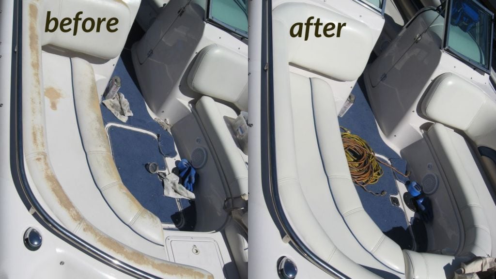Restore & Protect Marine Vinyl & Boat Upholstery