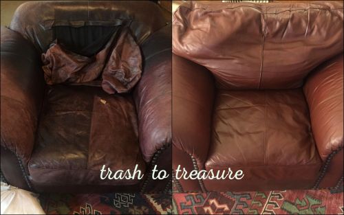 Click to view full screen Cherrywood Vinyl & Leather Finish photo review