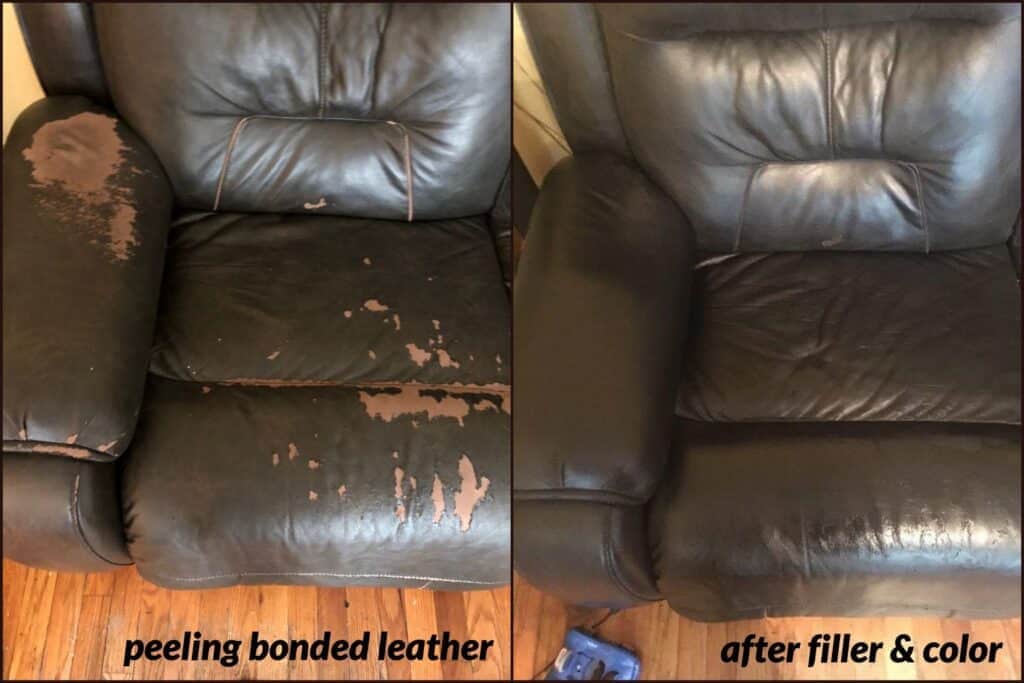 How To Repair Peeling Leather Faux Leather Bonded Leather Blues